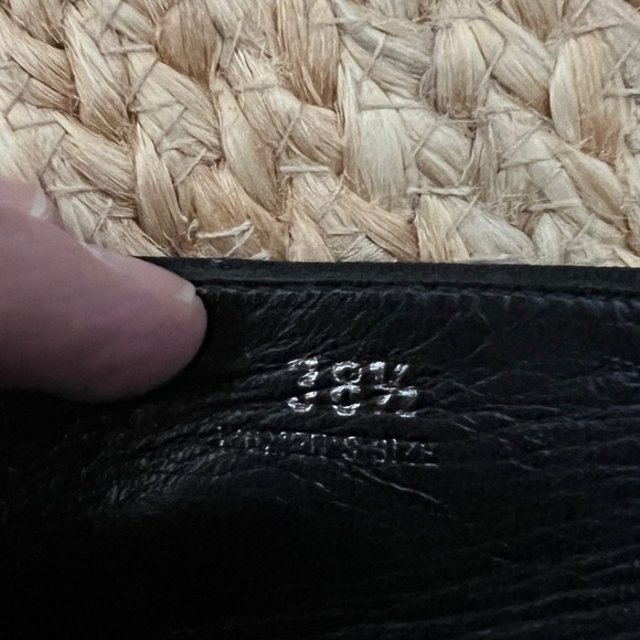 TOD'S loafers ballet flats tan black suede bow women's shoe EU 38-1/2 US 8-1/2 - Picture 9 of 16